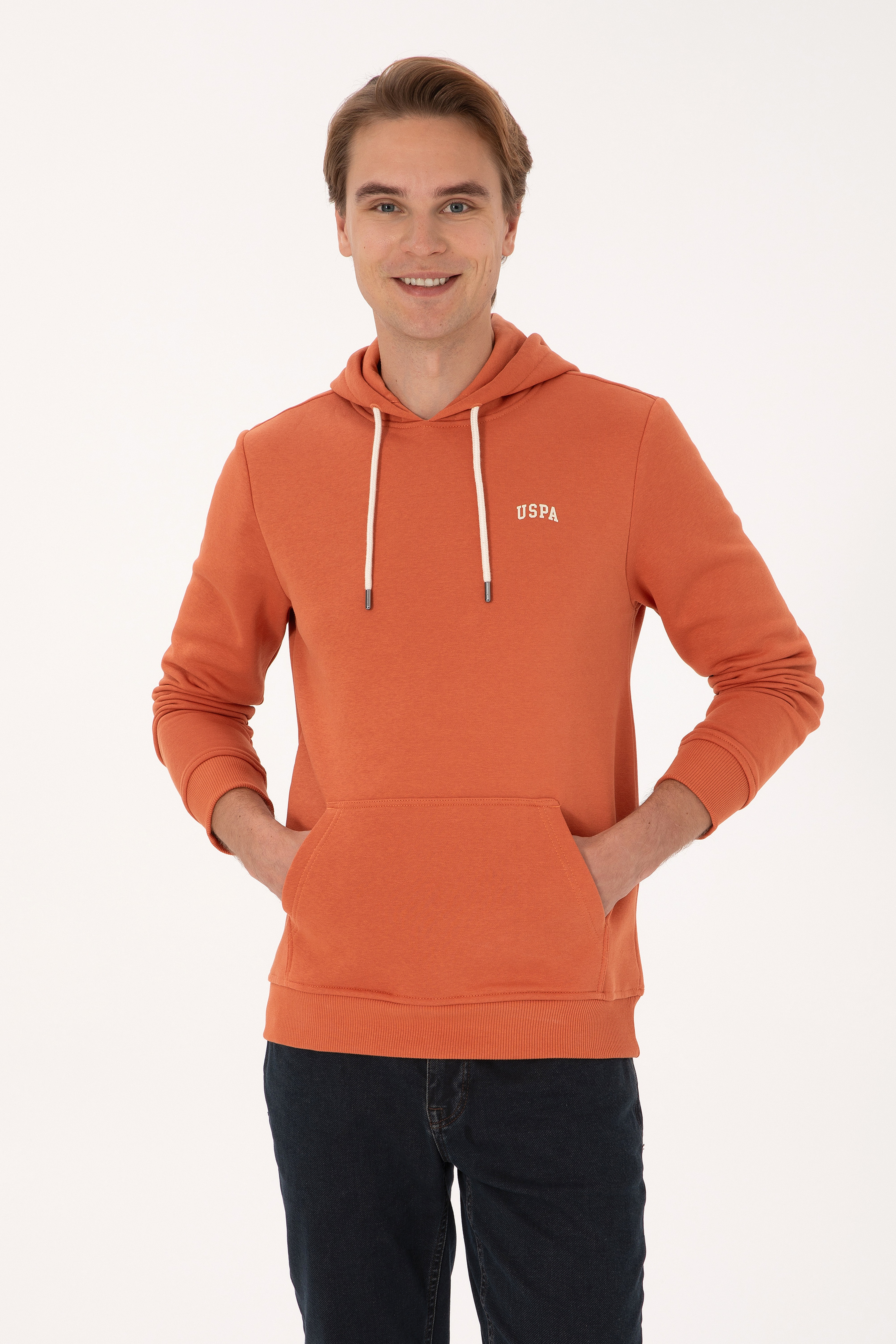 Erkek Tarçın Basic Sweatshirt