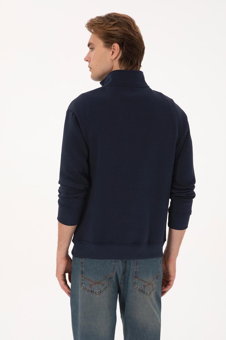 Erkek Lacivert Sweatshirt - 50315936027