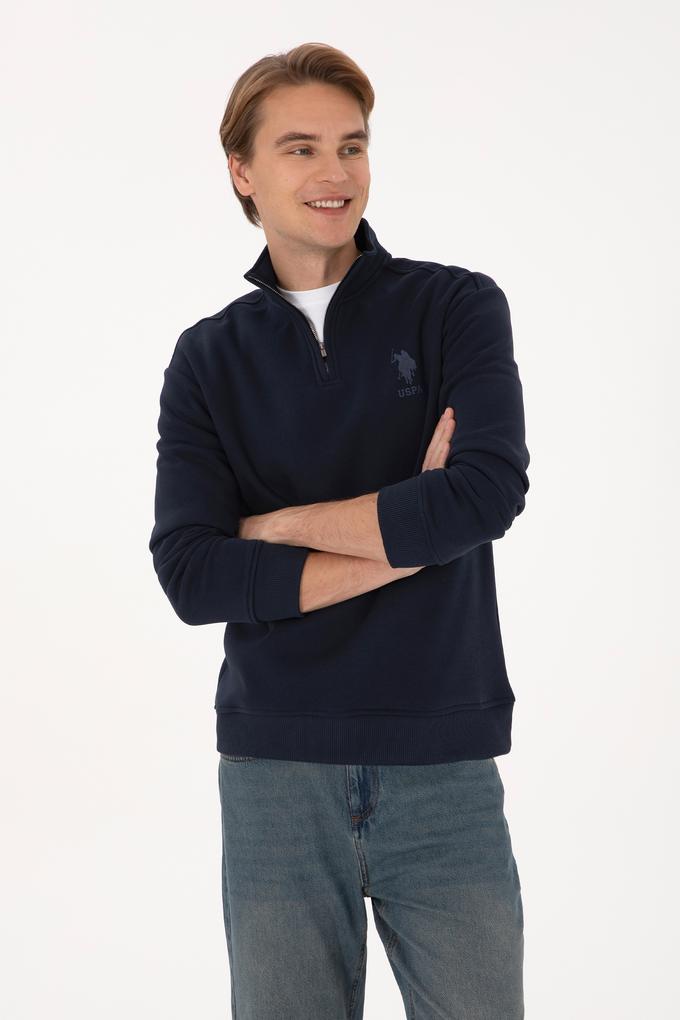 Erkek Lacivert Sweatshirt