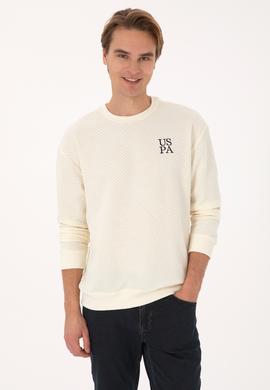 Erkek Krem Sweatshirt - 50310006031
