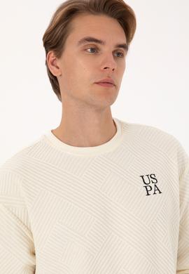 Erkek Krem Sweatshirt - 50310006031