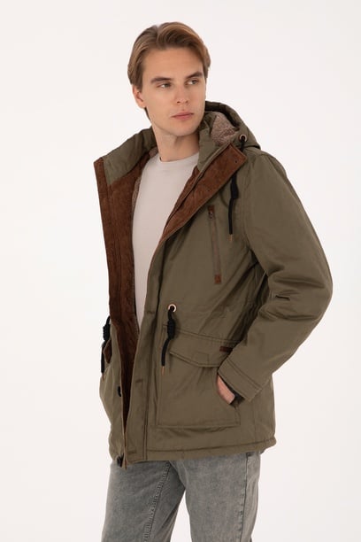 Erkek Haki Kaban