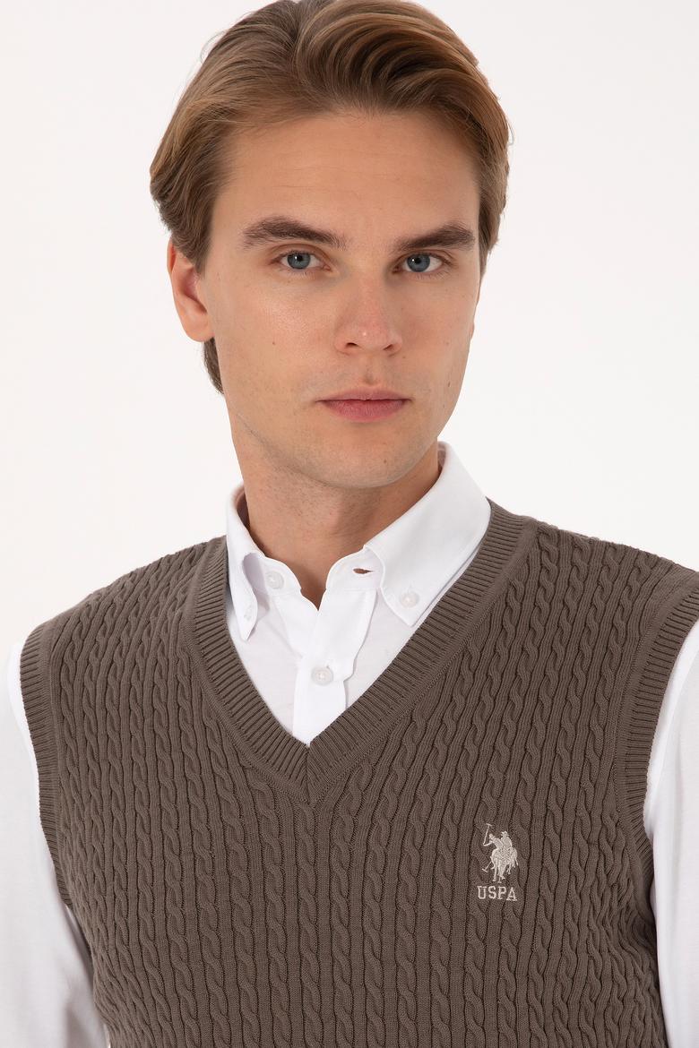 Erkek Vizon Süveter - 50318160016