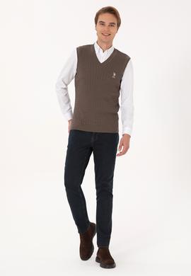 Erkek Vizon Süveter - 50318160016