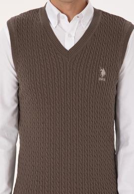 Erkek Vizon Süveter - 50318160016