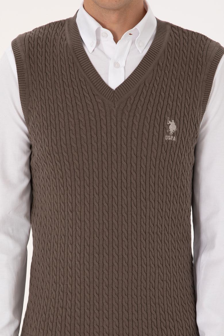 Erkek Vizon Süveter - 50318160016