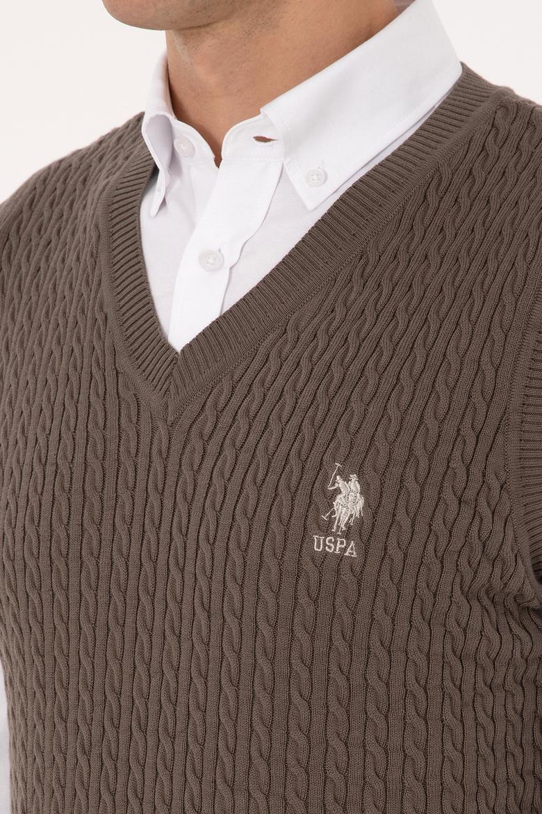 Erkek Vizon Süveter - 50318160016