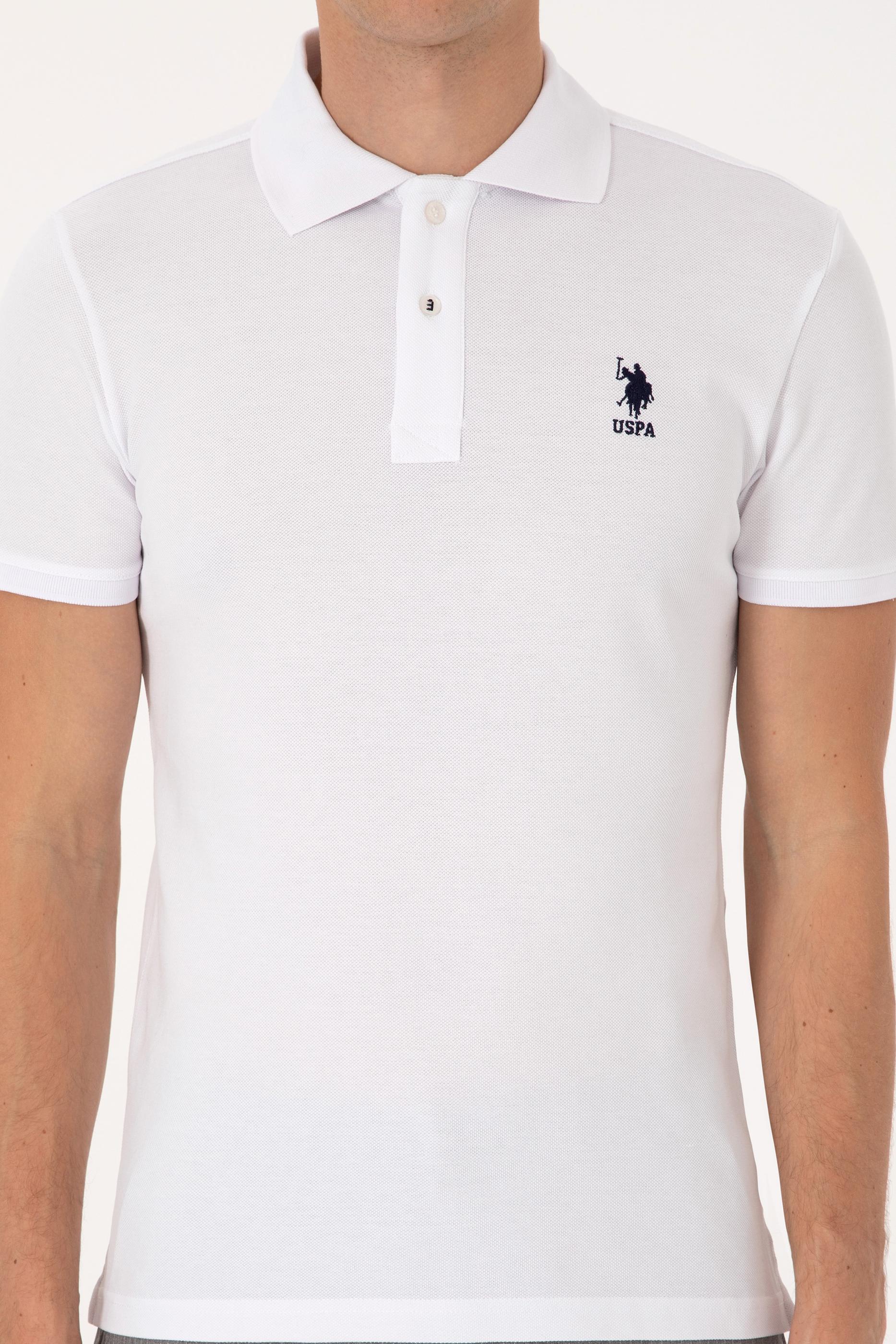 Erkek Beyaz Basic Tişört