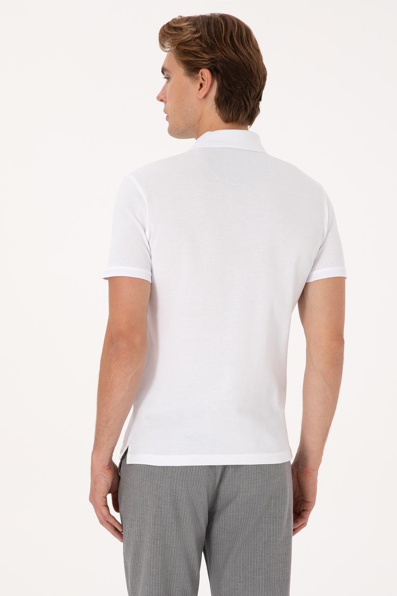 Erkek Beyaz Basic Tişört - 50307753001