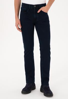 Erkek Lacivert Jean Pantolon - 50317432020