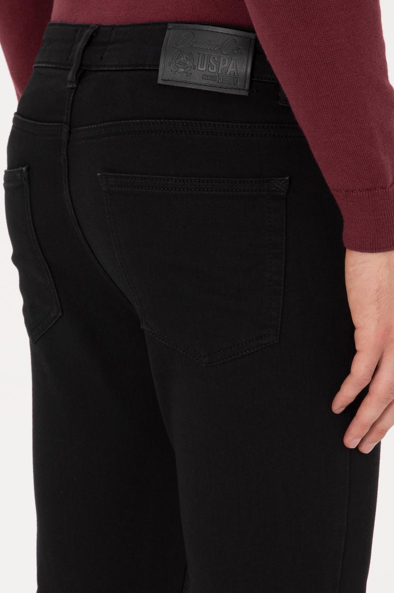 Erkek Siyah Jean Pantolon