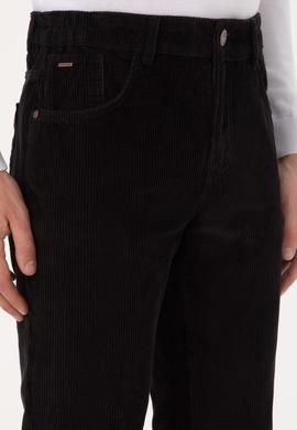 Erkek Siyah Kanvas Pantolon - 50310221368