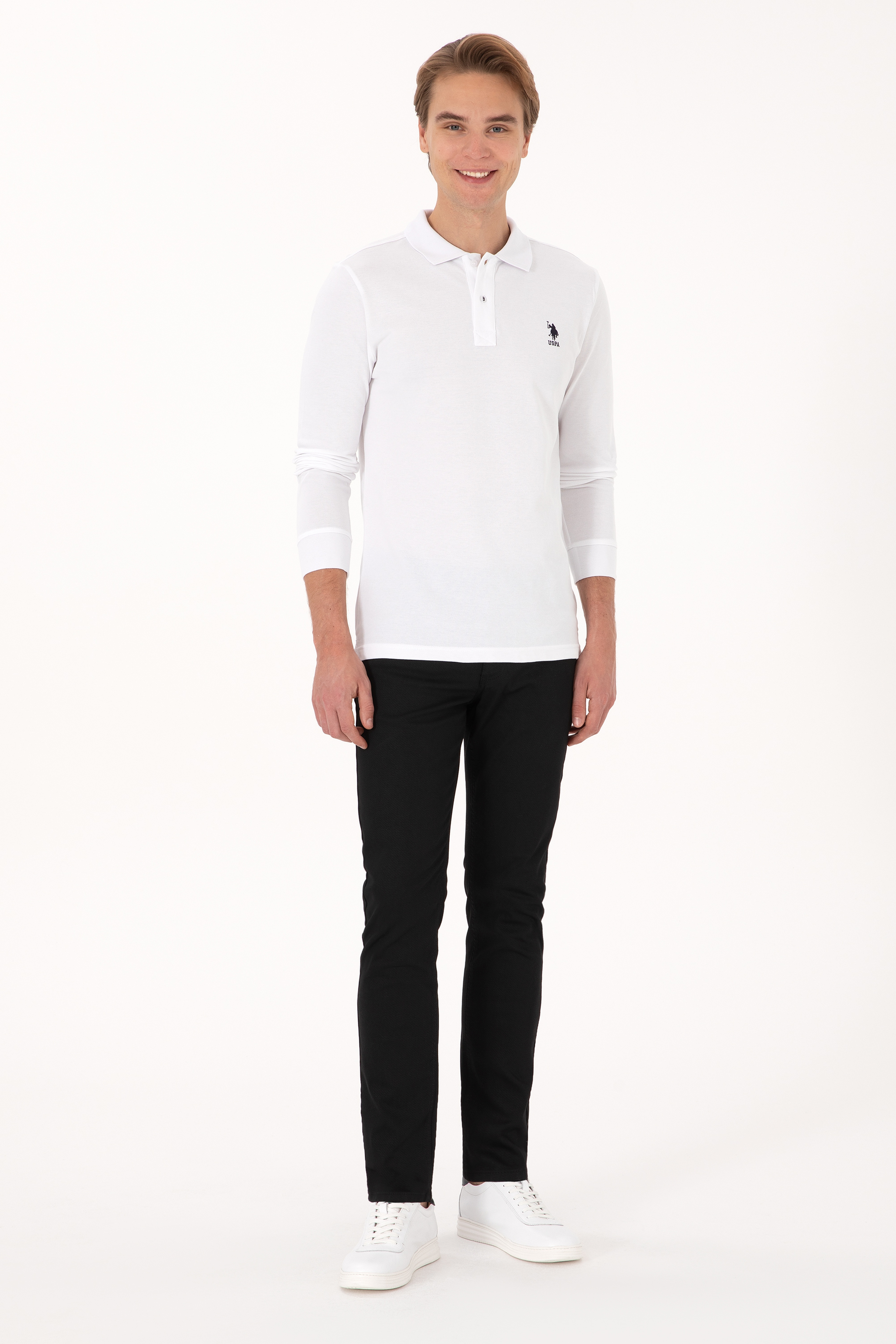 Erkek Siyah Slim Fit Jean Pantolon - Image 3