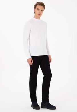 Erkek Lacivert Kanvas Pantolon - 50310367179