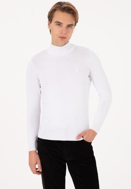 Erkek Beyaz Basic Kazak - 50307783005