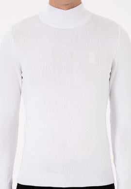 Erkek Beyaz Basic Kazak - 50307783005