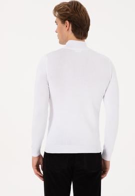 Erkek Beyaz Basic Kazak - 50307783005