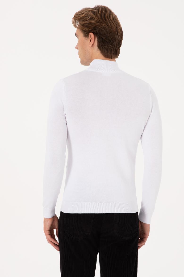 Erkek Beyaz Basic Kazak - 50307783005