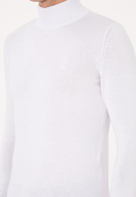 Erkek Beyaz Basic Kazak - 50307783005