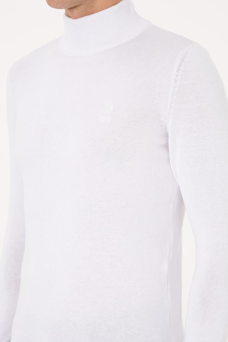 Erkek Beyaz Basic Kazak - 50307783005