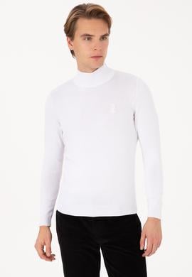 Erkek Beyaz Basic Kazak - 50307783005