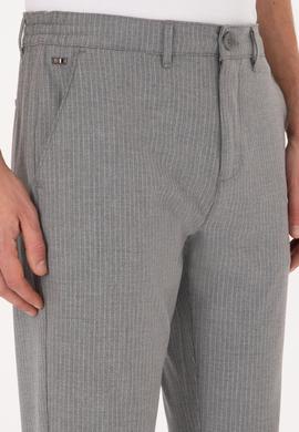 Erkek Gri Kanvas Pantolon - 50311987114