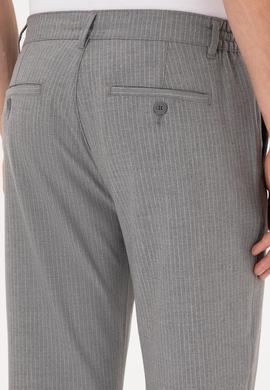 Erkek Gri Kanvas Pantolon - 50311987114