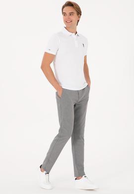 Erkek Gri Kanvas Pantolon - 50311987114