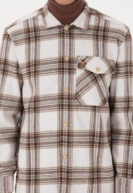 Erkek Haki Uzun Kollu Gömlek - 50316599010