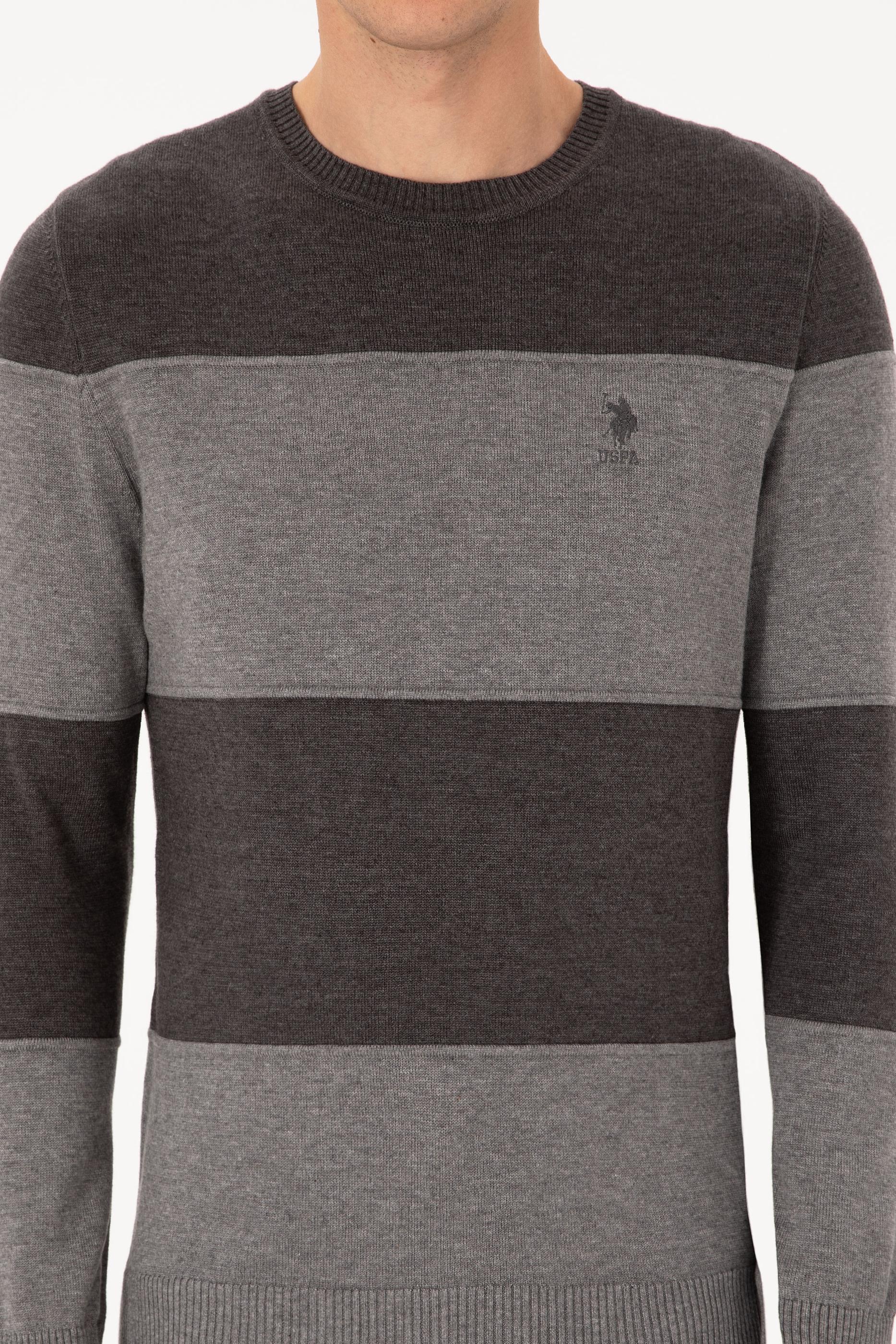 Erkek Antrasit Melanj Kazak