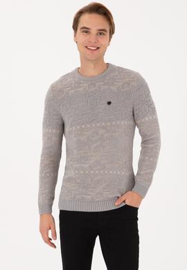 Erkek Taş Kazak - 50308237023