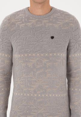 Erkek Taş Kazak - 50308237023