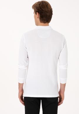 Erkek Beyaz Basic Sweatshirt - 50307687007