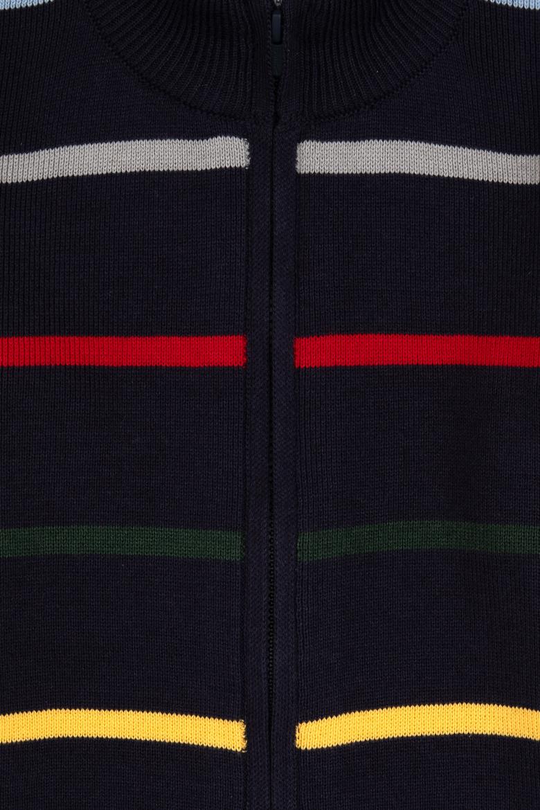 Erkek Çocuk Lacivert Triko Hırka - 50315661004