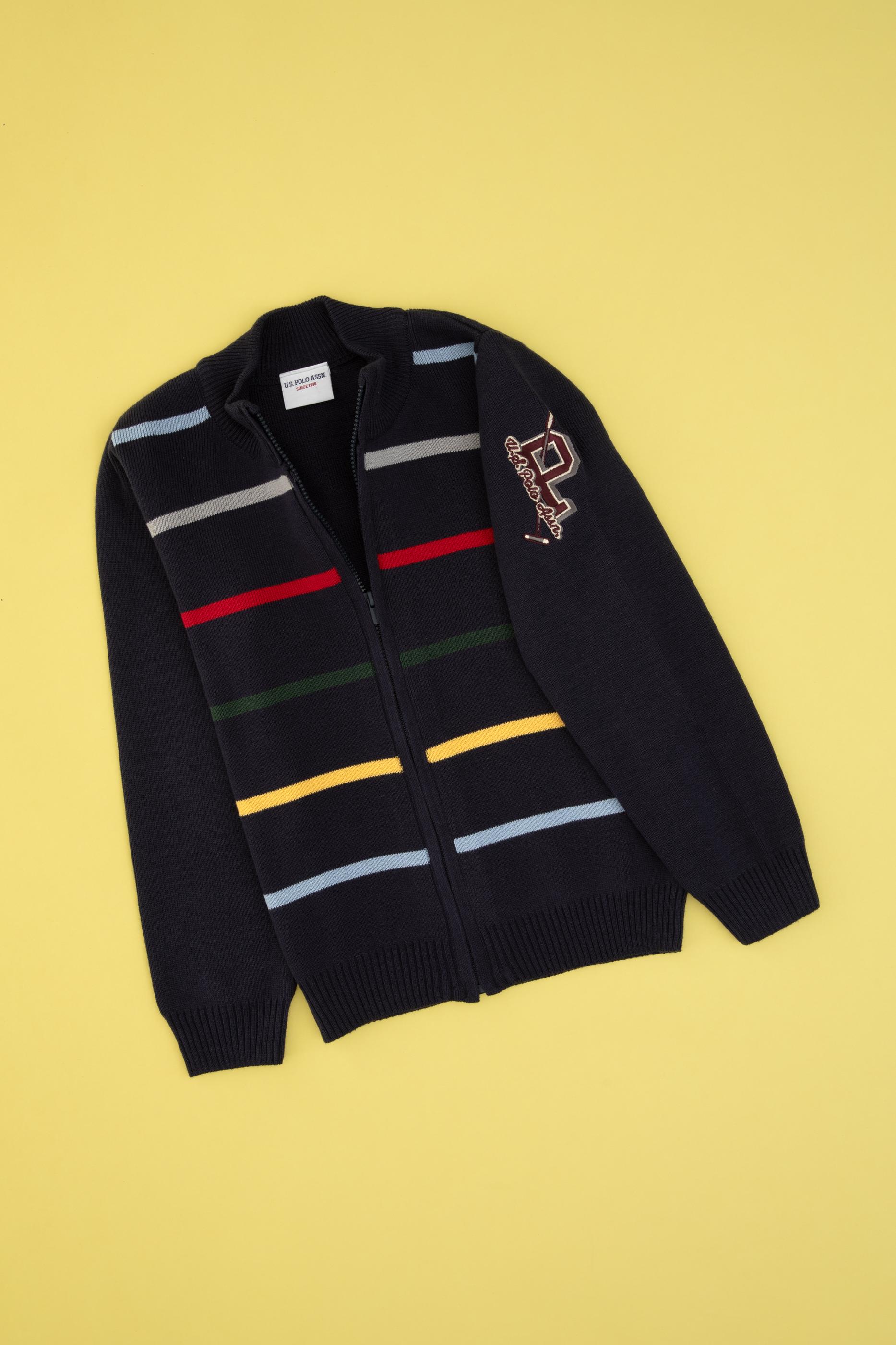 Erkek Çocuk Lacivert Triko Hırka