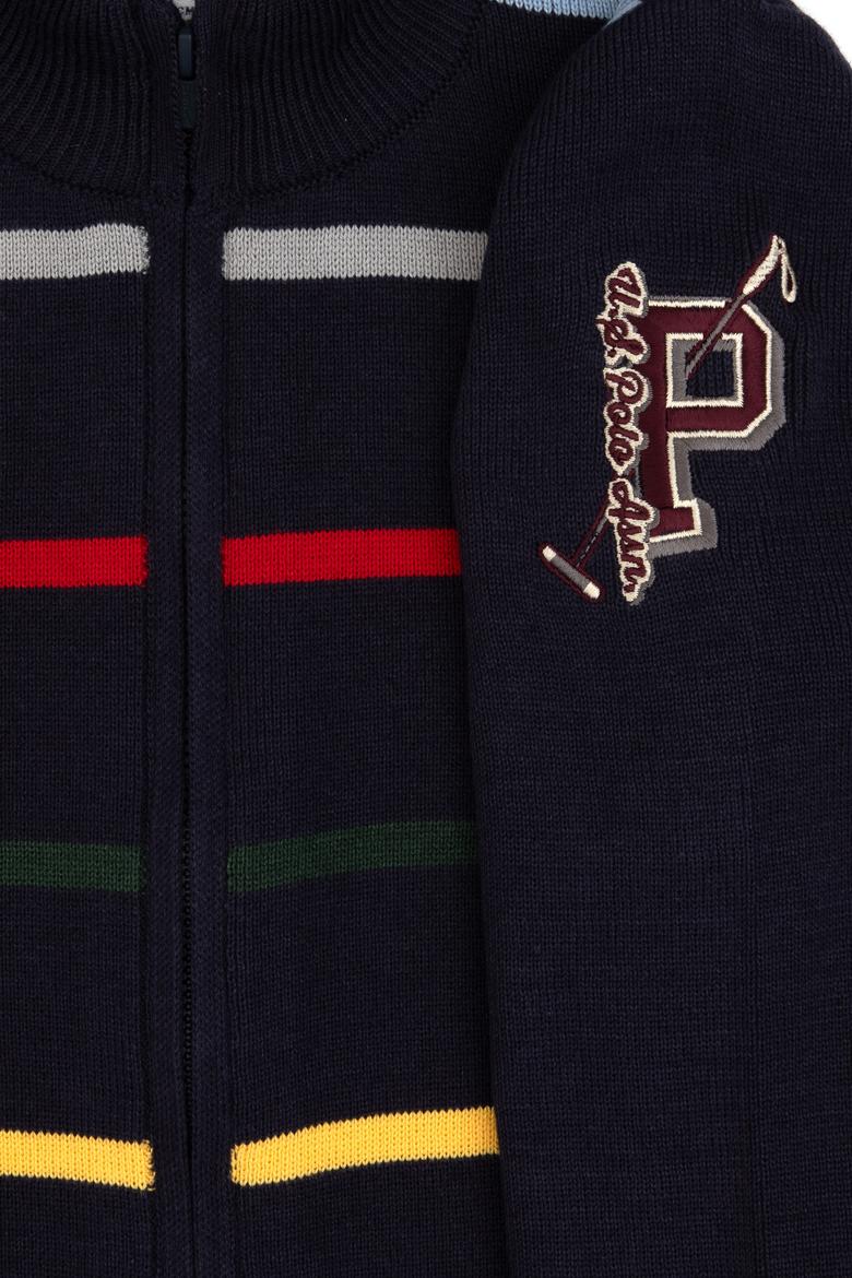 Erkek Çocuk Lacivert Triko Hırka - 50315661004