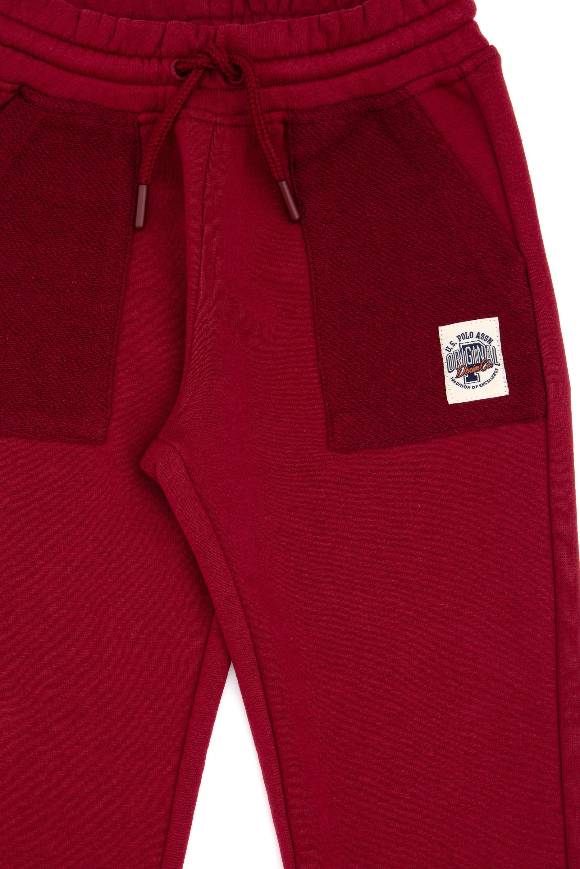 Erkek Çocuk Bordo Eşofman Altı