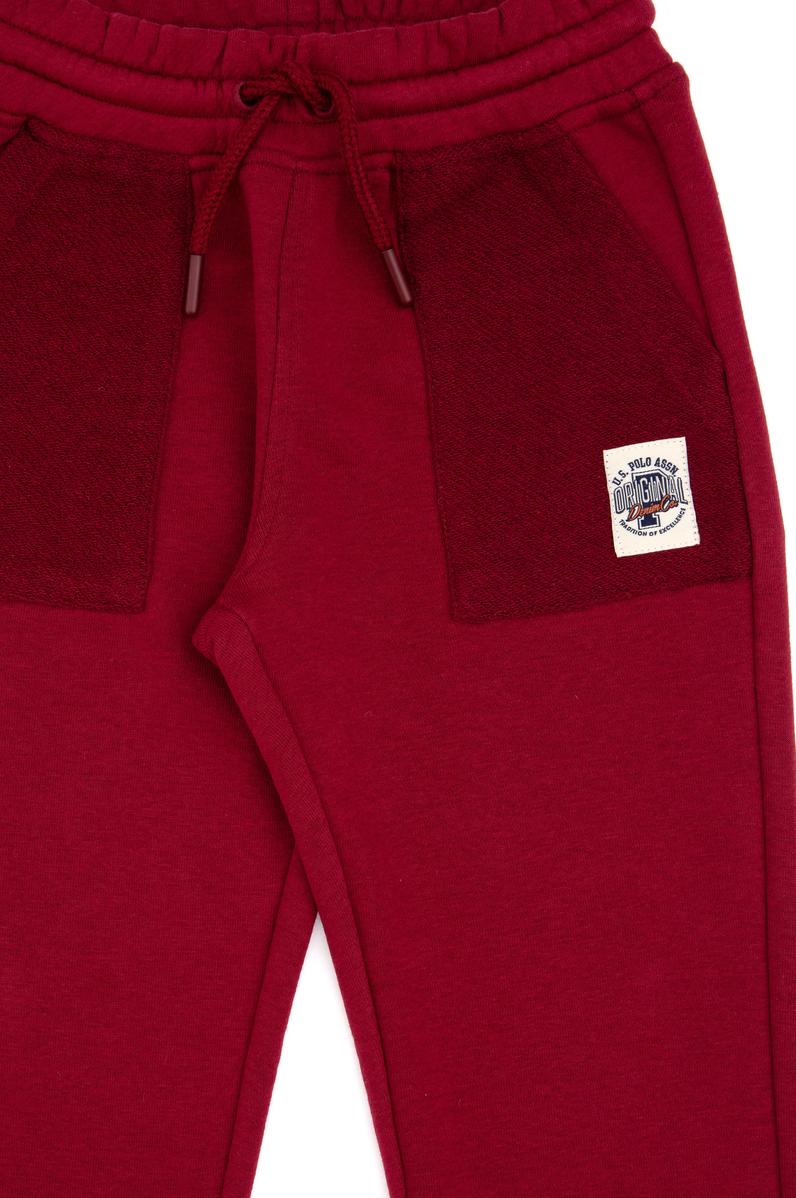 Erkek Çocuk Bordo Eşofman Altı