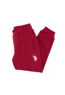 Erkek Çocuk Koyu Frambuaz Şardonlu Eşofman Altı - 50316517054