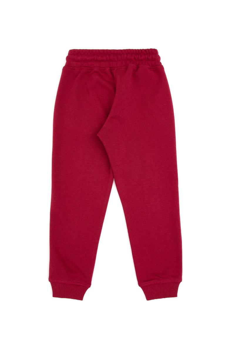 Erkek Çocuk Koyu Frambuaz Şardonlu Eşofman Altı - 50316517054