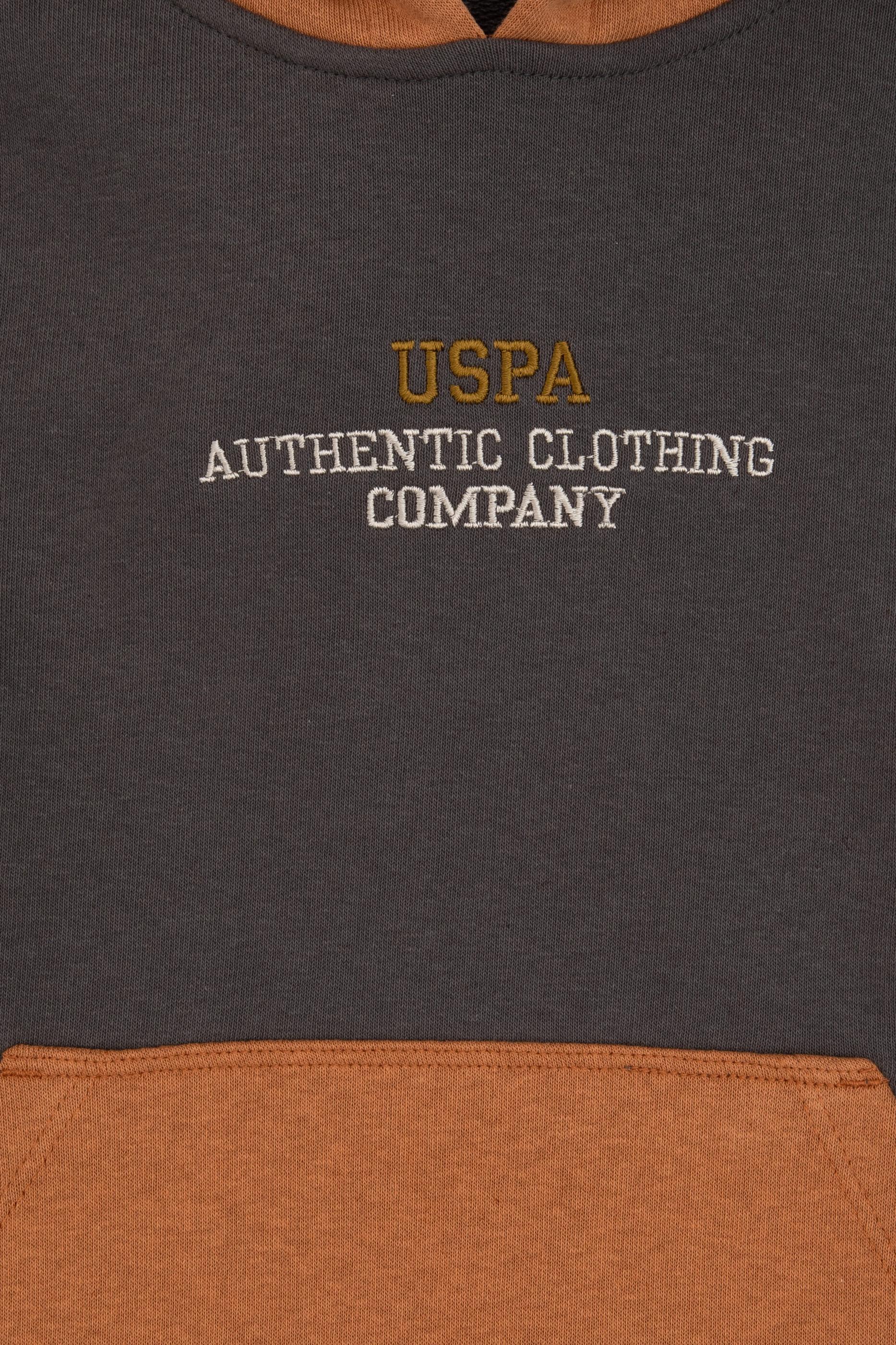 Erkek Çocuk Gri Kapüşonlu Sweatshirt