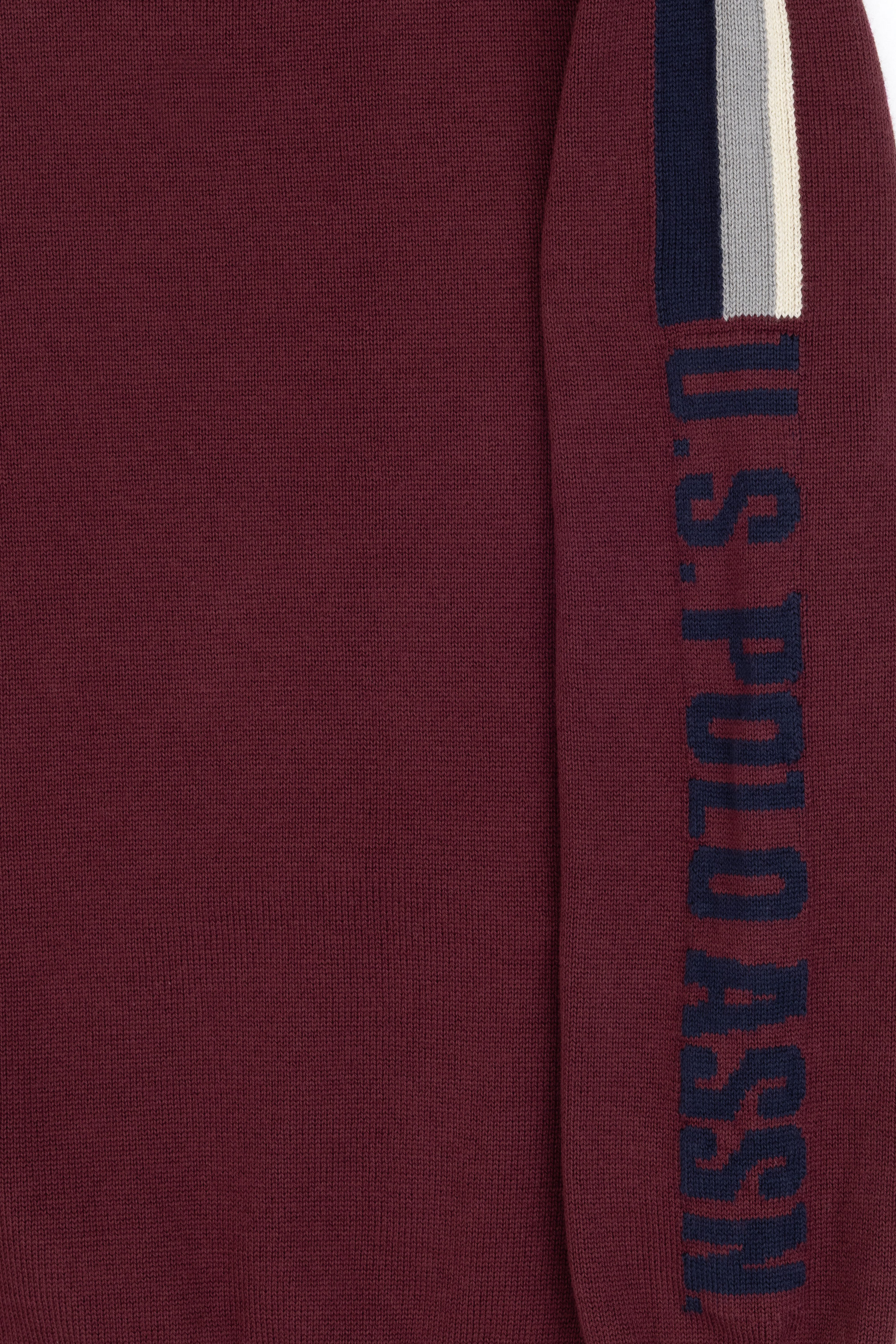 ژاکت یقه گردزرشکی اندامی پسرانه یو اس پولو | U.S. Polo Assn. - تصویر 4