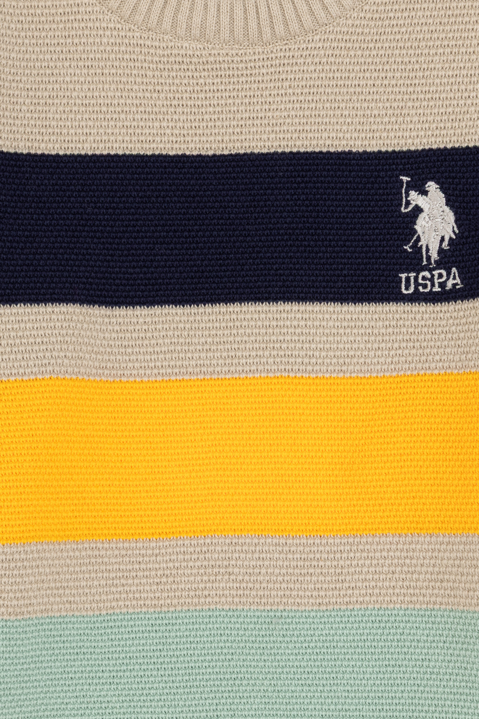 پلیور یقه گرد سنگ رگولار پسرانه یو اس پولو | U.S. Polo Assn. - تصویر 4