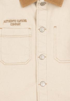 Erkek Çocuk Krem İnce Dokuma Mont - 50309757004