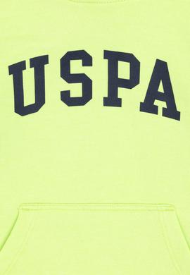 Erkek Çocuk Yeşil Kapüşonlu Basic Sweatshirt - 50314005109