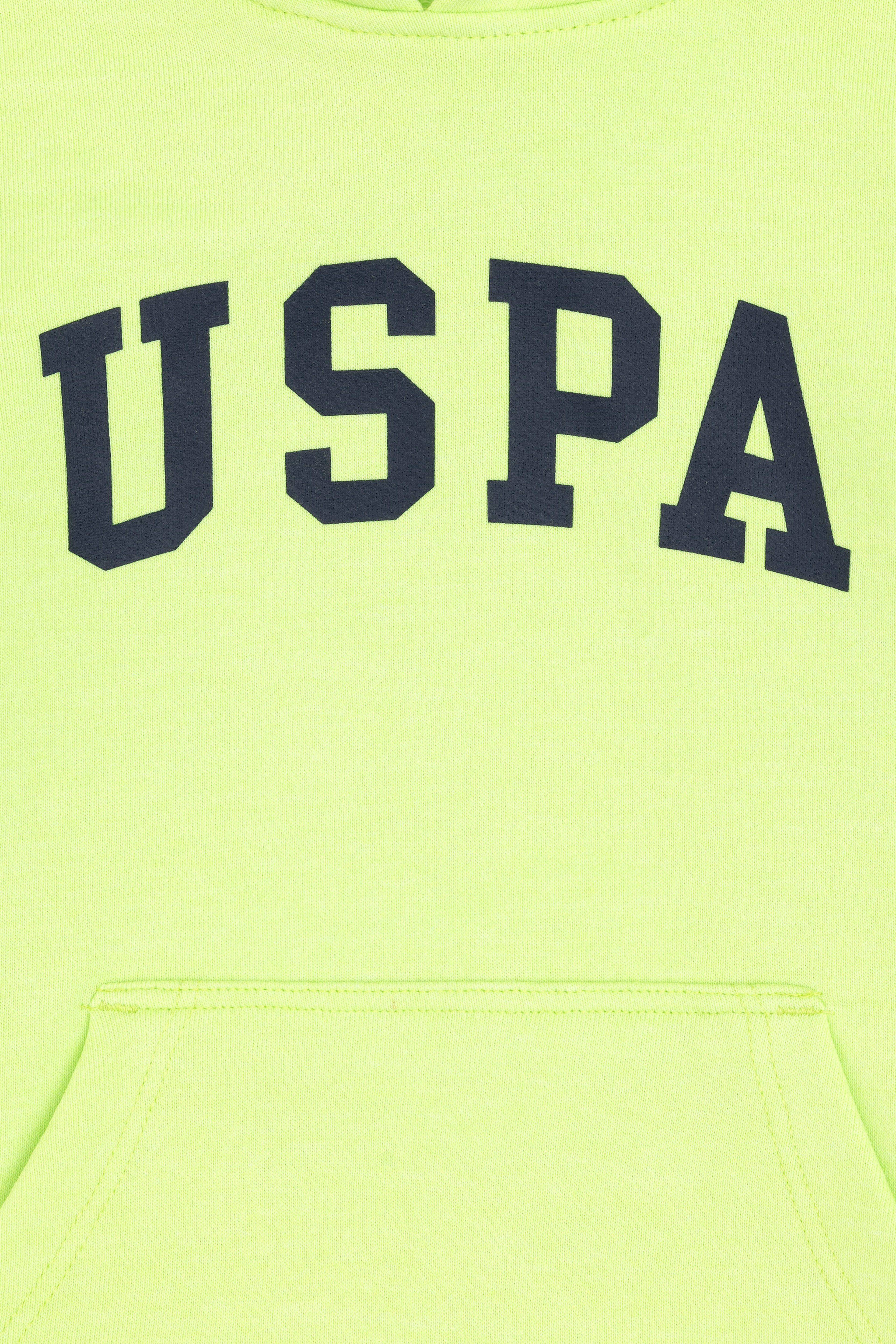Erkek Çocuk Yeşil Kapüşonlu Basic Sweatshirt - Image 3