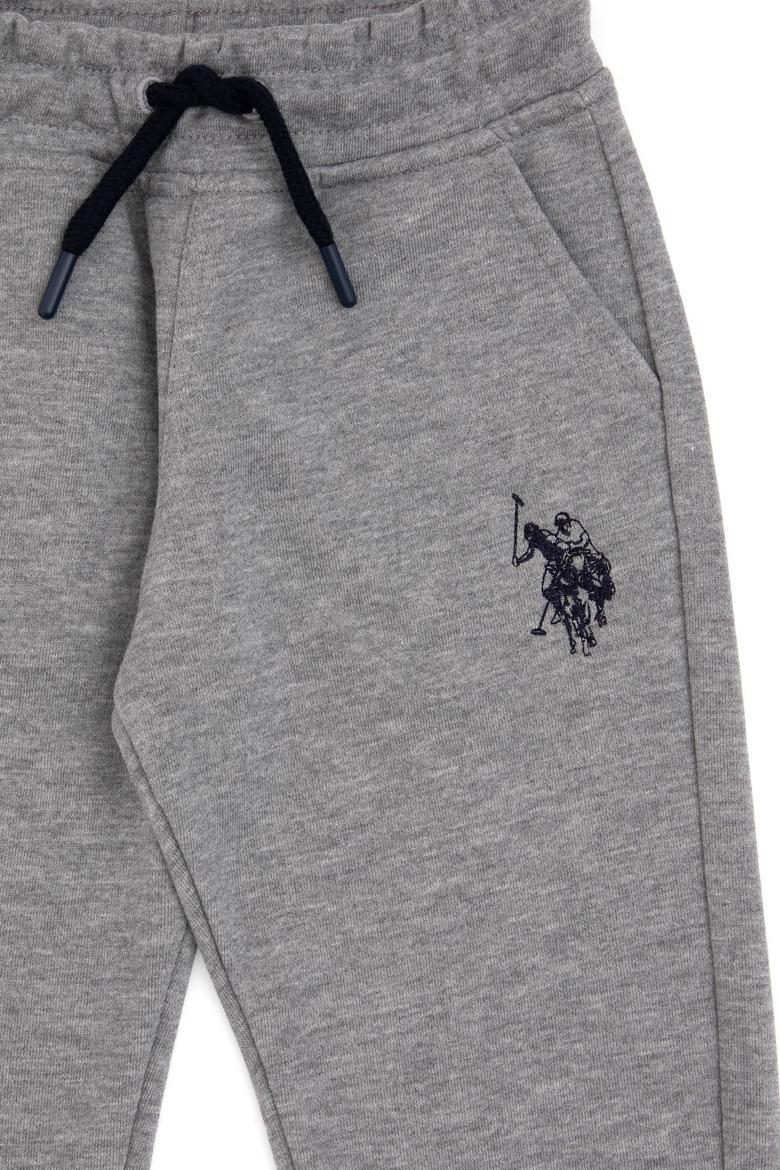 Erkek Çocuk Gri Melanj Eşofman Altı - 50313816021