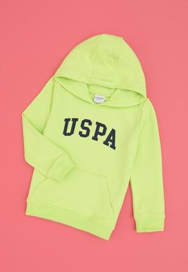 Erkek Çocuk Yeşil Kapüşonlu Basic Sweatshirt - 50314005109