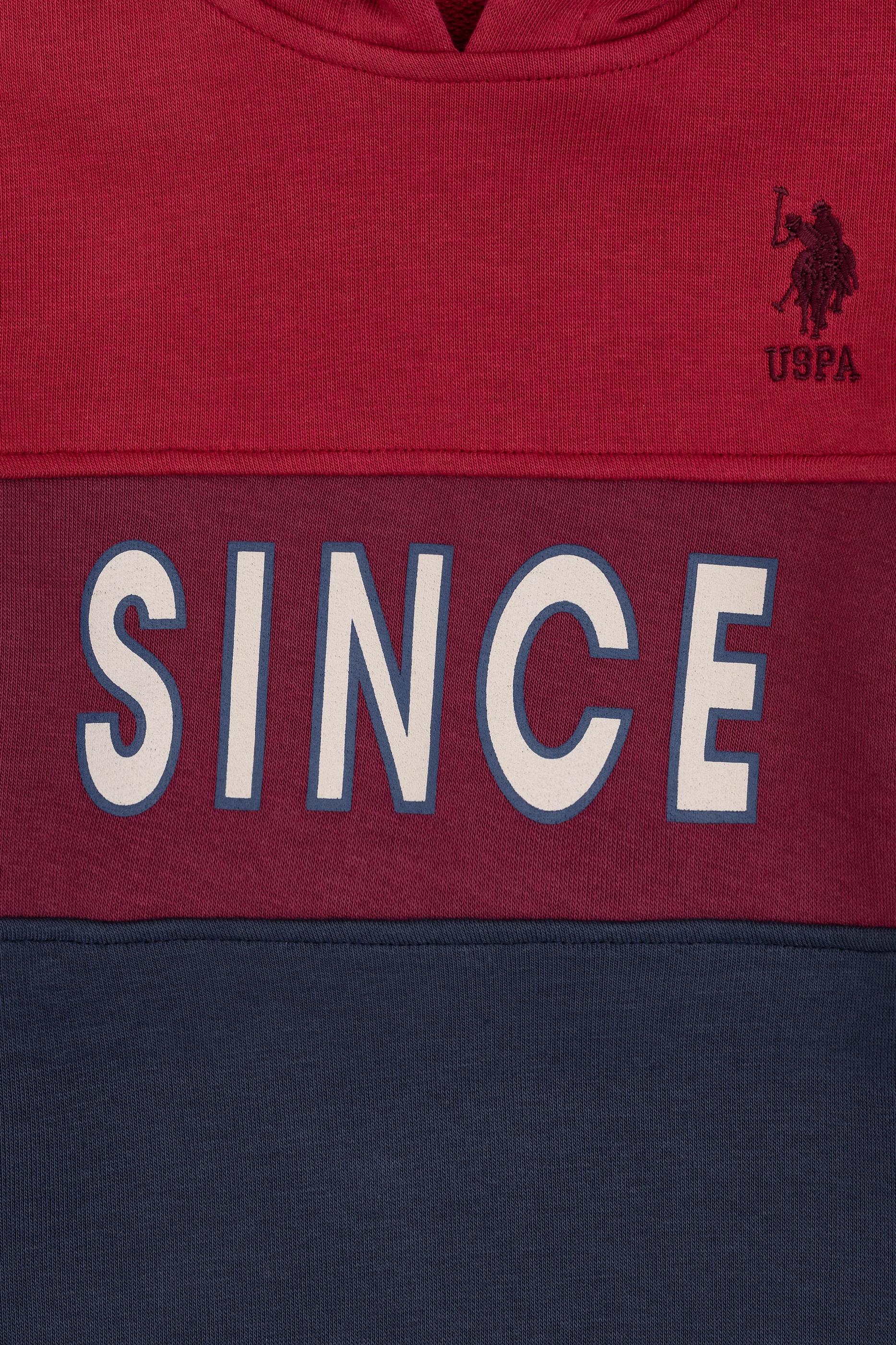 Erkek Çocuk Açık Lacivert Kapüşonlu Sweatshirt