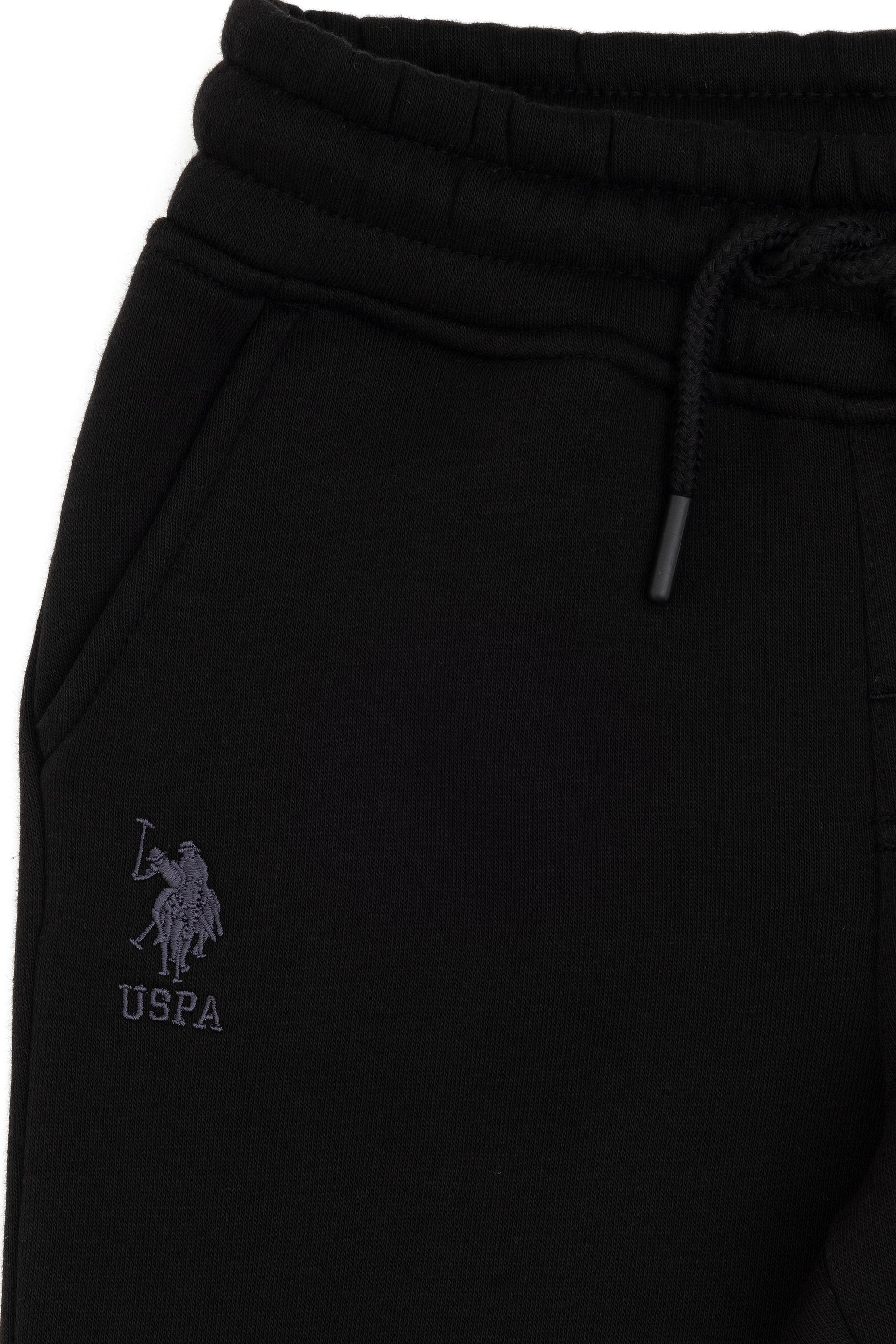 Erkek Çocuk Siyah Şardonlu Eşofman Altı